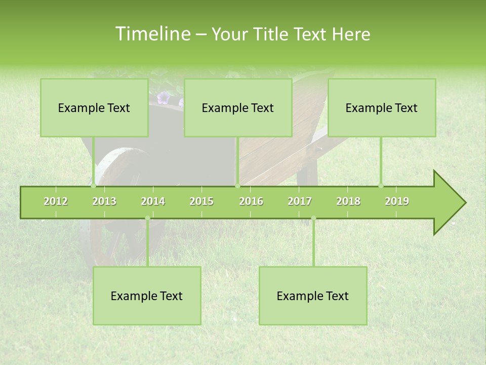 Grass Decoration Natural PowerPoint Template