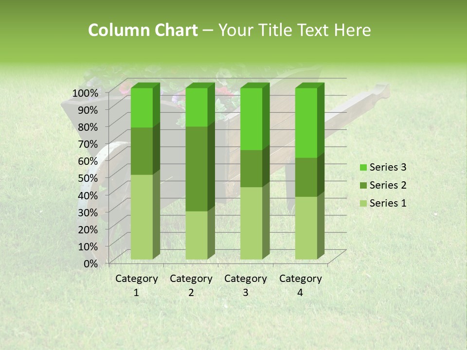 Grass Decoration Natural PowerPoint Template