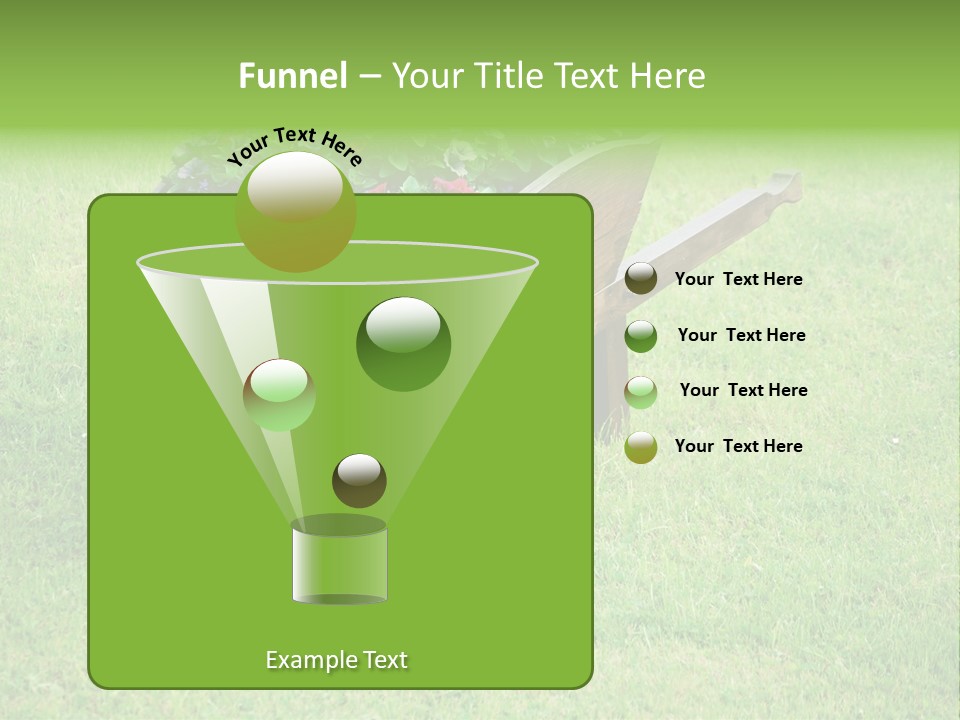 Grass Decoration Natural PowerPoint Template