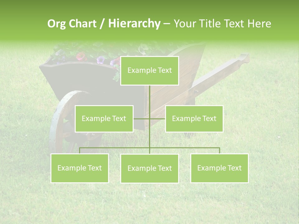 Grass Decoration Natural PowerPoint Template