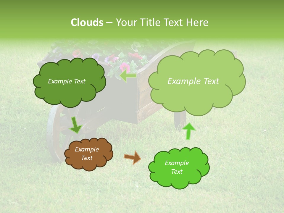 Grass Decoration Natural PowerPoint Template