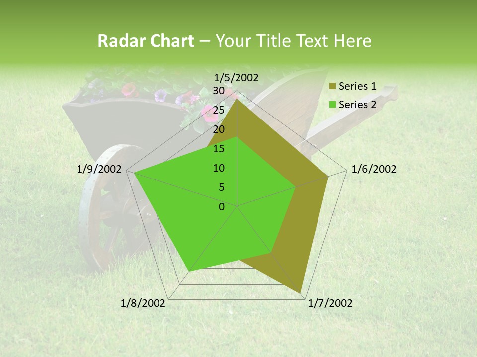 Grass Decoration Natural PowerPoint Template