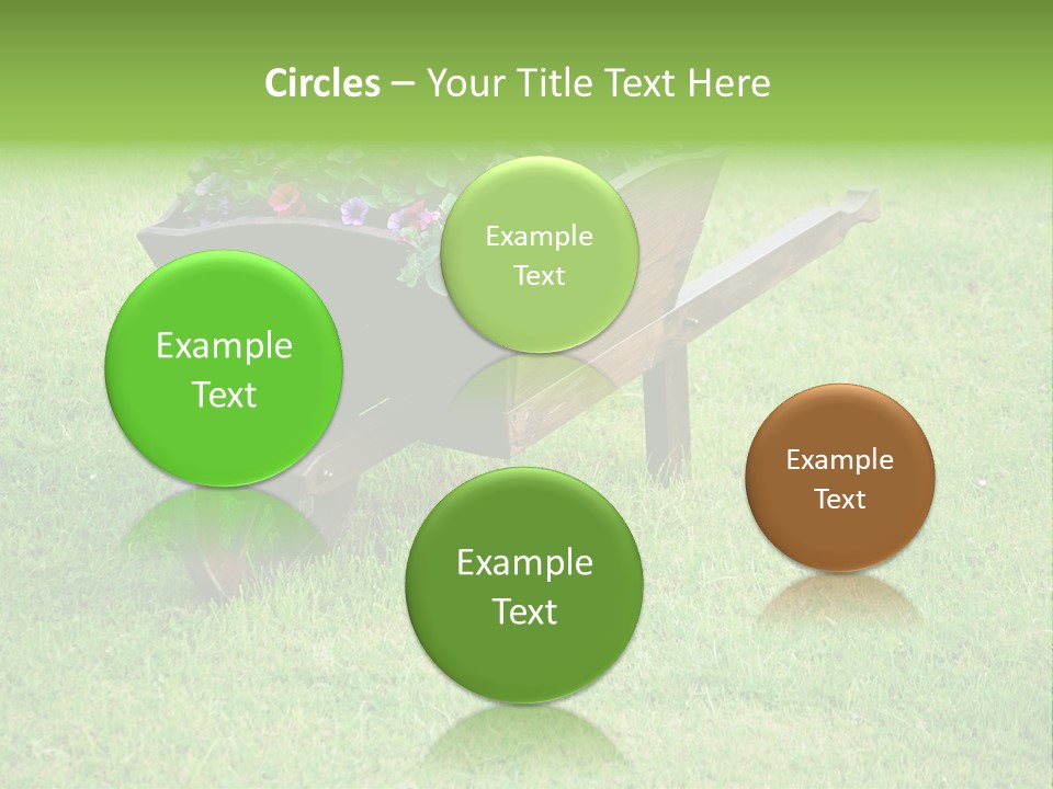 Grass Decoration Natural PowerPoint Template