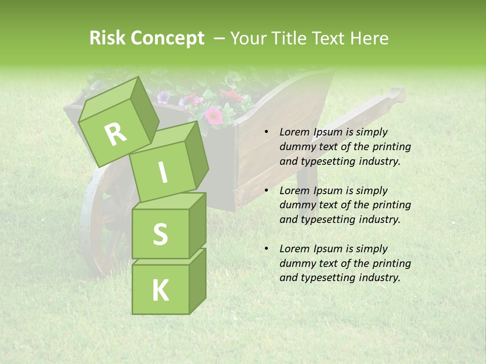 Grass Decoration Natural PowerPoint Template