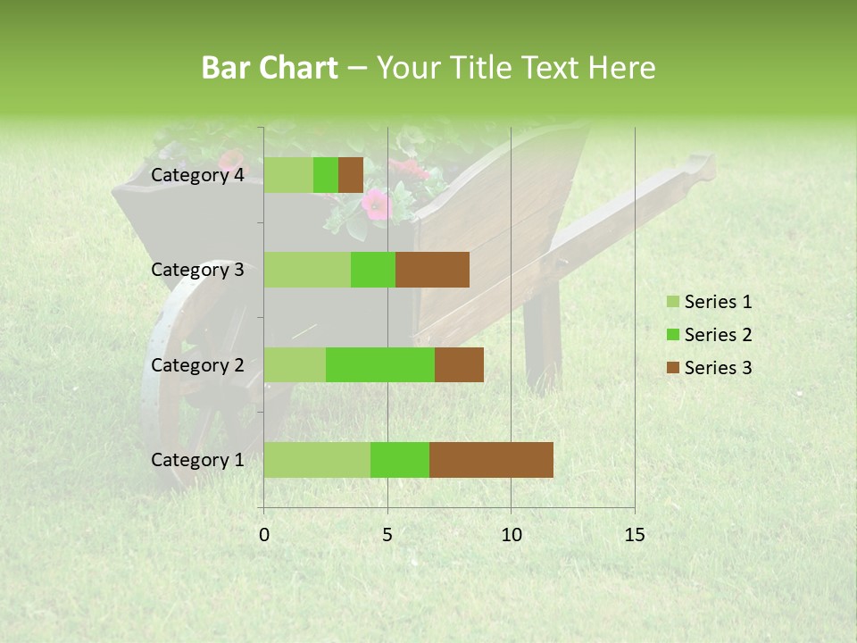 Grass Decoration Natural PowerPoint Template
