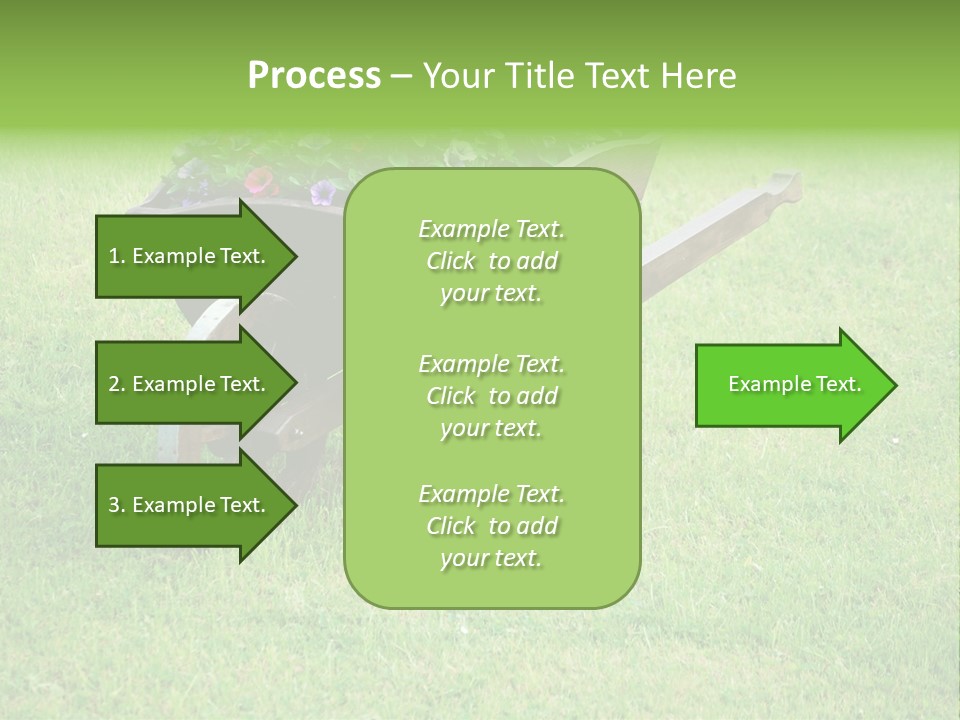 Grass Decoration Natural PowerPoint Template