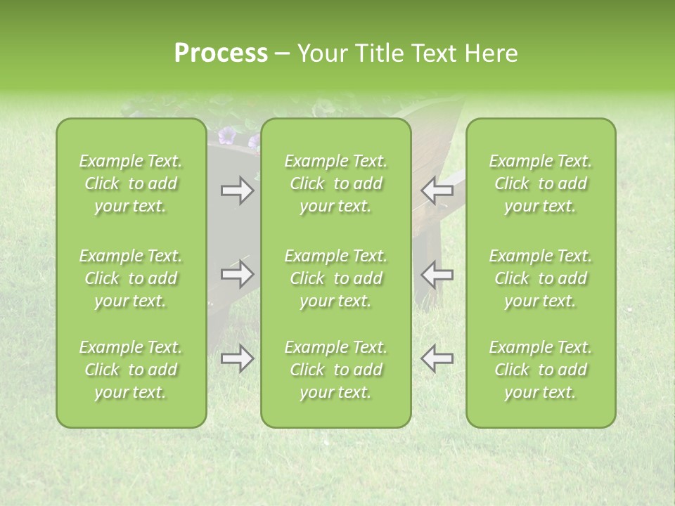 Grass Decoration Natural PowerPoint Template