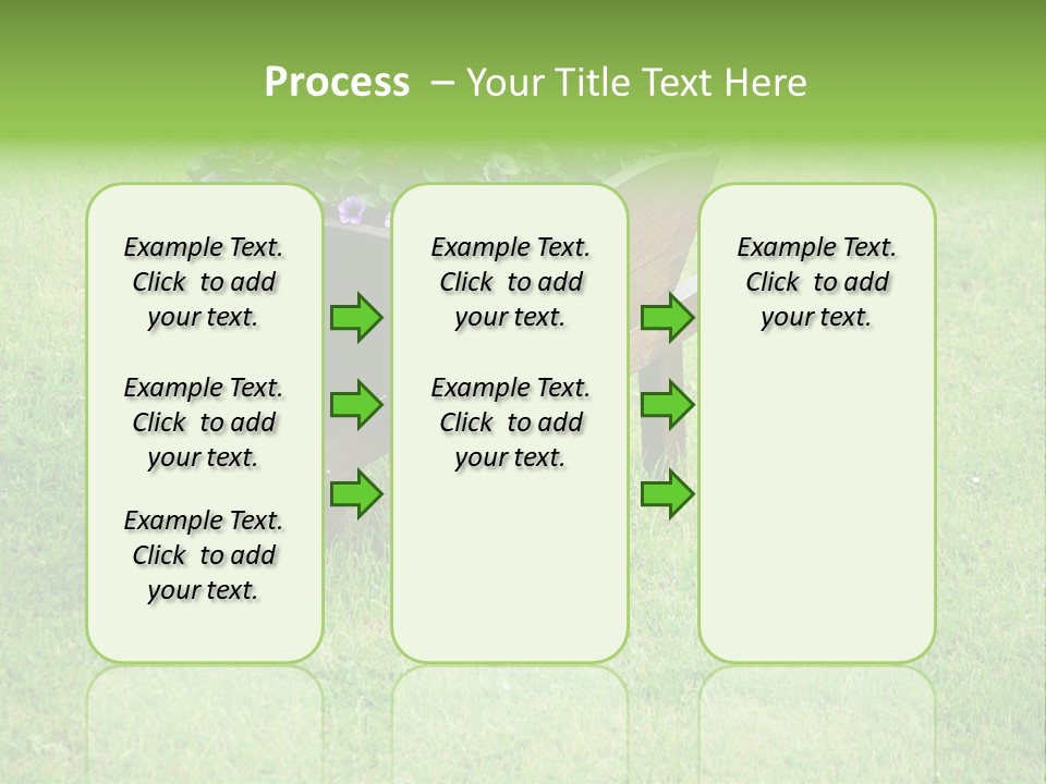 Grass Decoration Natural PowerPoint Template