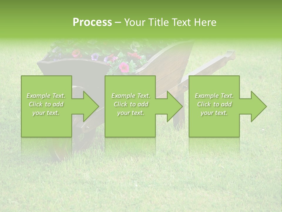 Grass Decoration Natural PowerPoint Template