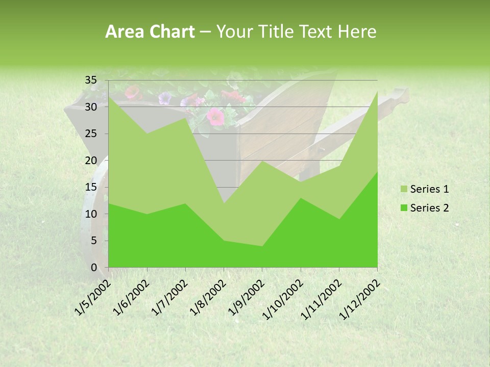 Grass Decoration Natural PowerPoint Template