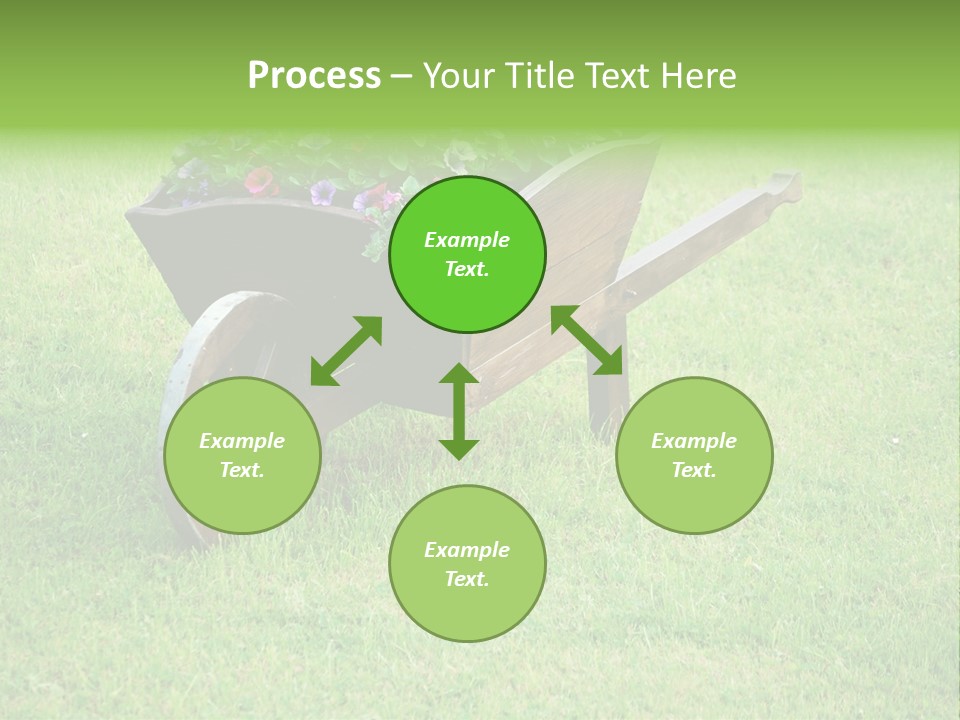Grass Decoration Natural PowerPoint Template