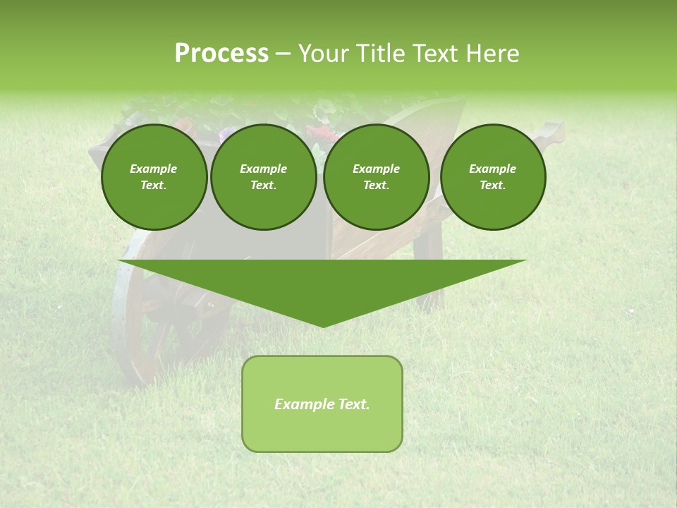 Grass Decoration Natural PowerPoint Template