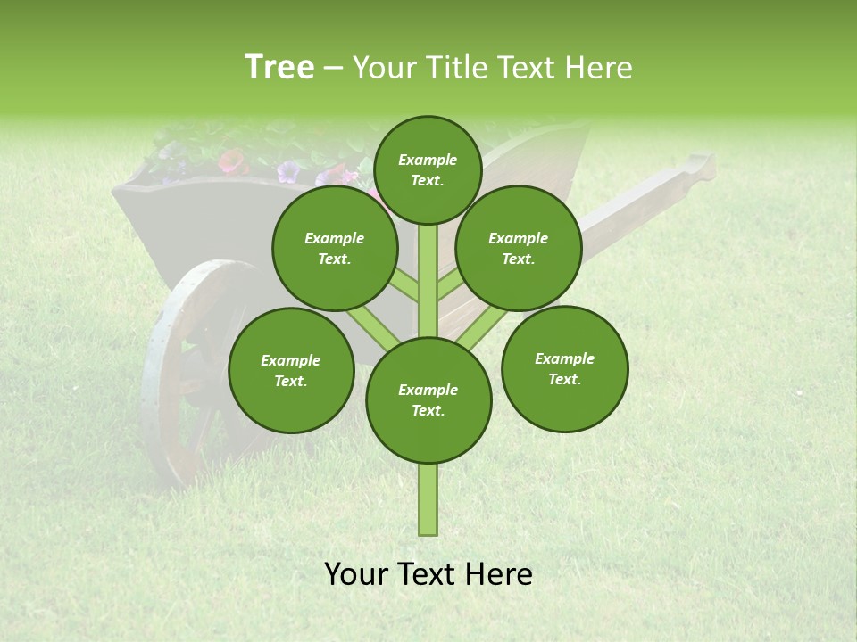 Grass Decoration Natural PowerPoint Template
