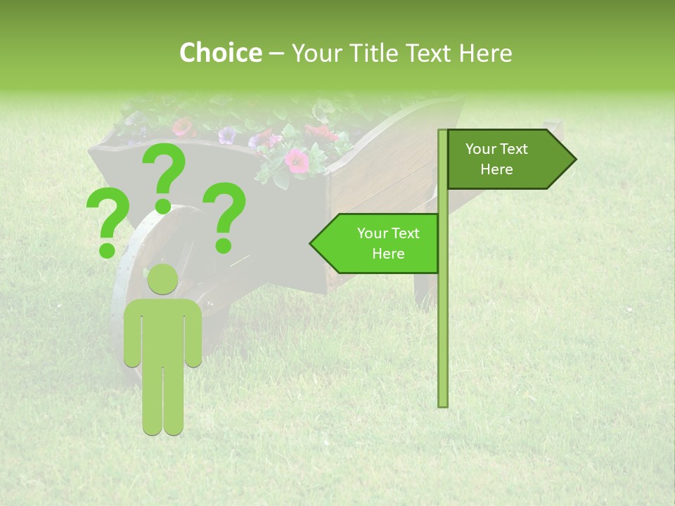 Grass Decoration Natural PowerPoint Template