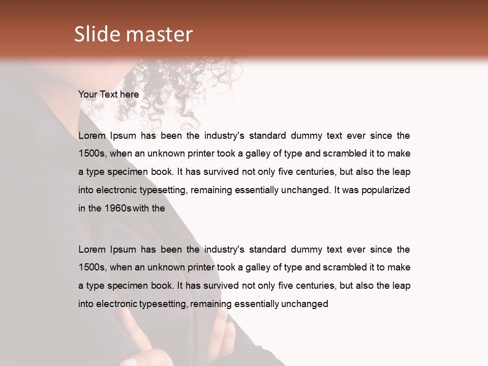 Worker Friendly Brunette PowerPoint Template