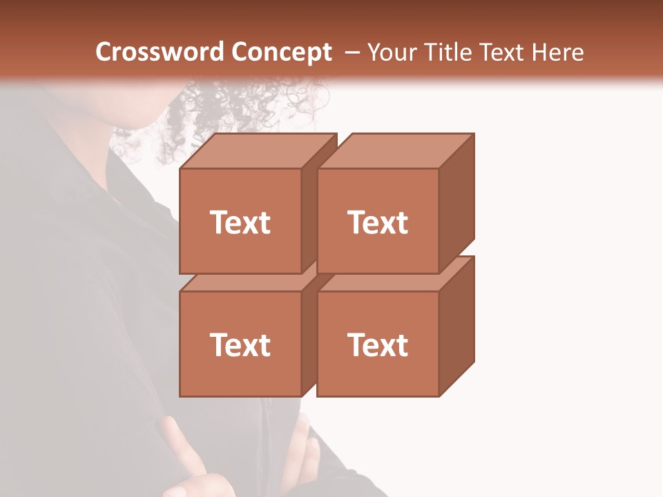 Worker Friendly Brunette PowerPoint Template