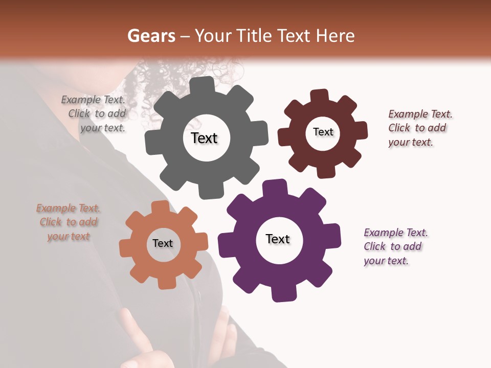 Worker Friendly Brunette PowerPoint Template