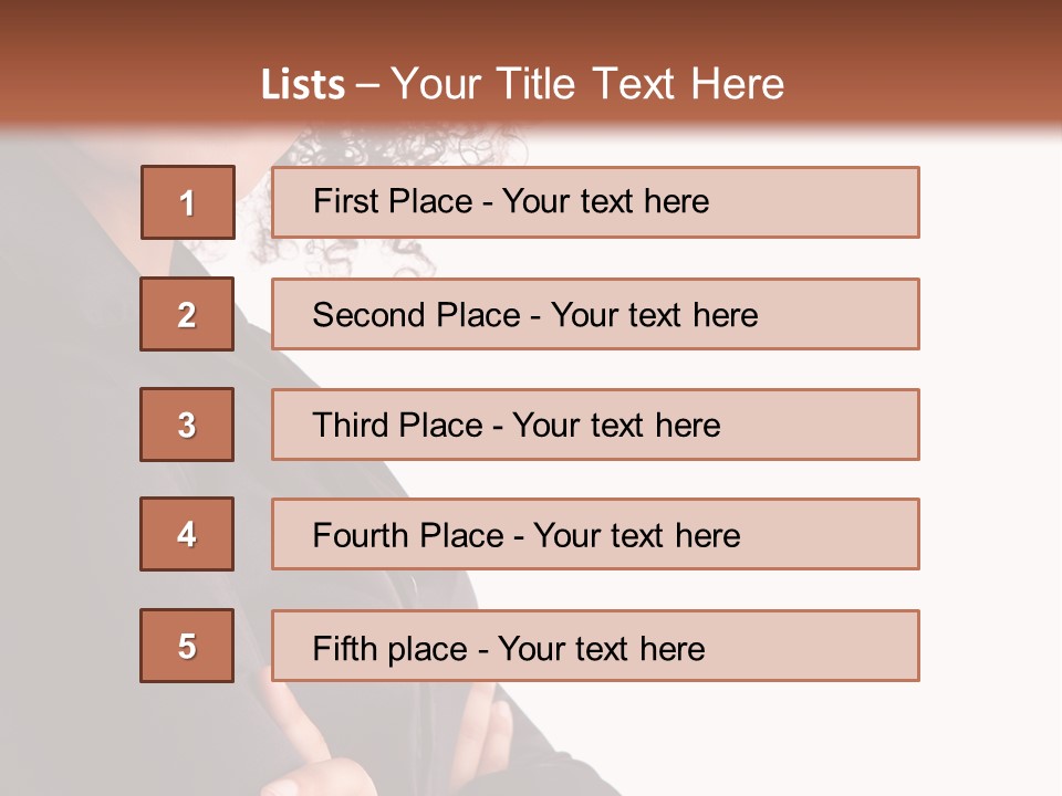 Worker Friendly Brunette PowerPoint Template