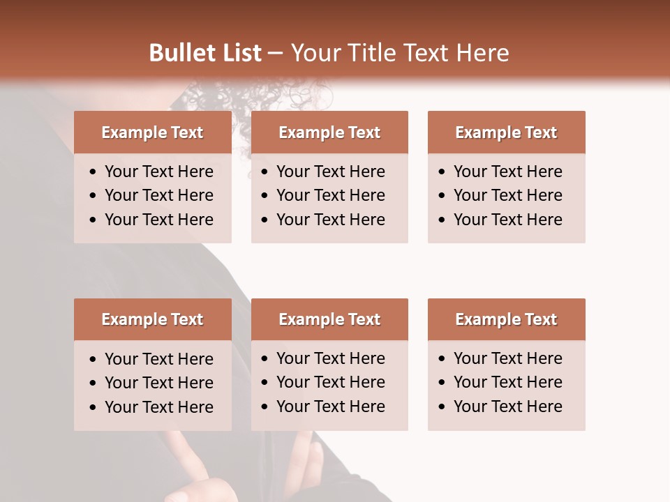 Worker Friendly Brunette PowerPoint Template