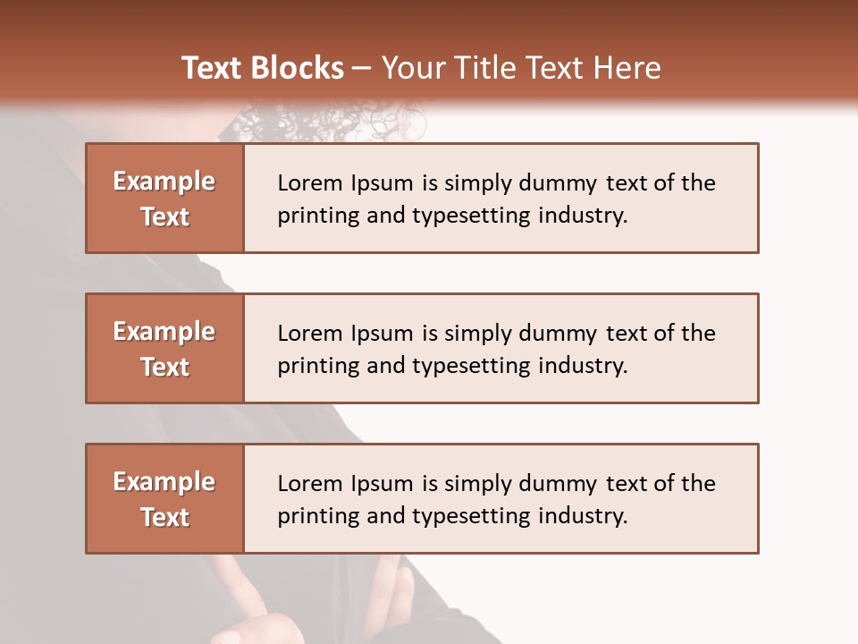 Worker Friendly Brunette PowerPoint Template