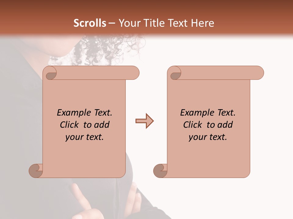 Worker Friendly Brunette PowerPoint Template