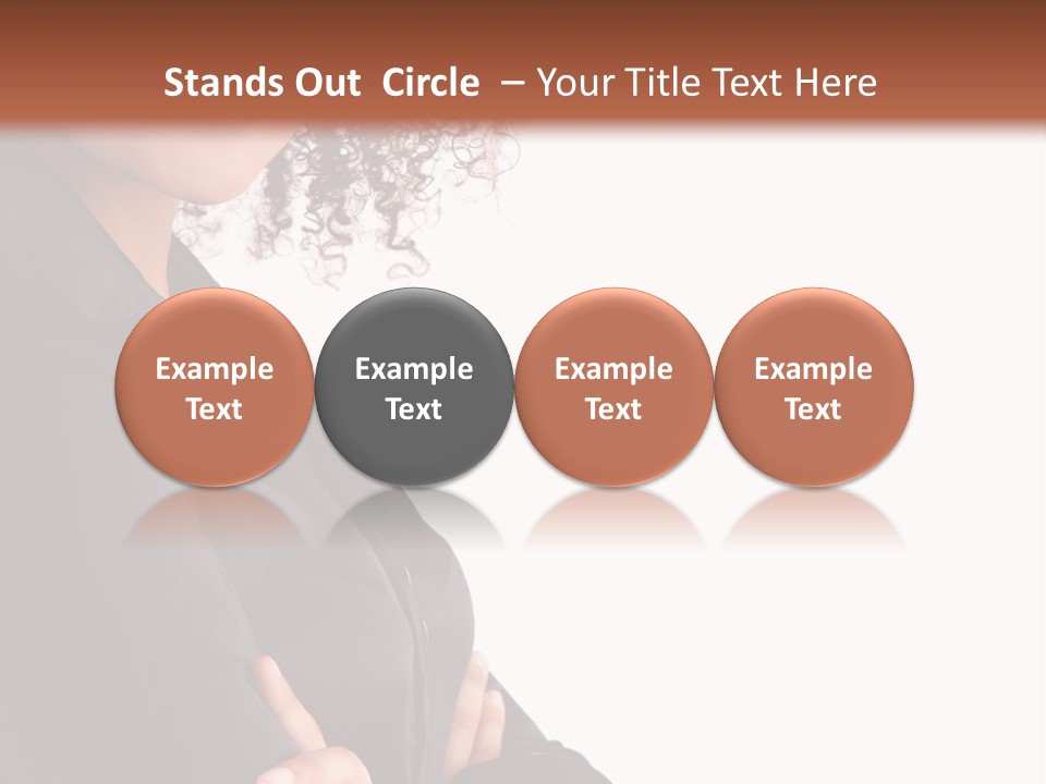 Worker Friendly Brunette PowerPoint Template