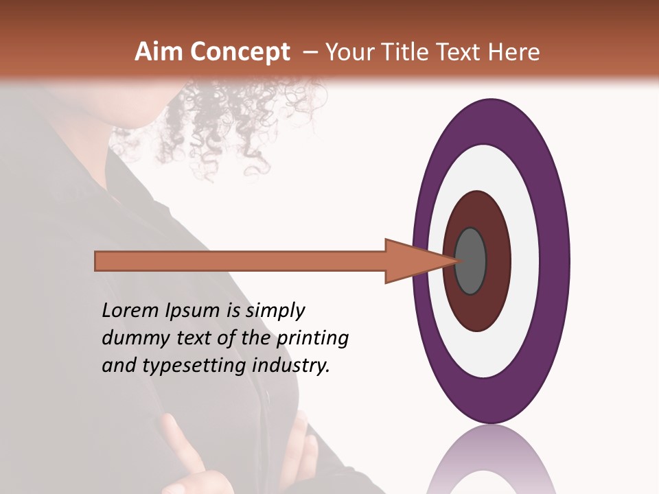 Worker Friendly Brunette PowerPoint Template