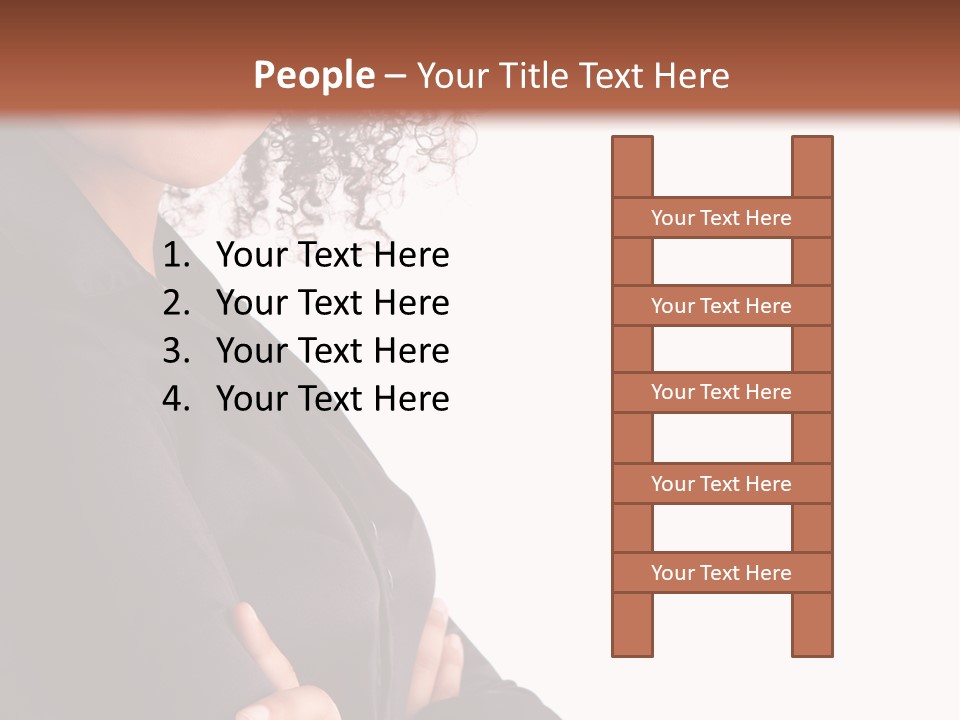Worker Friendly Brunette PowerPoint Template