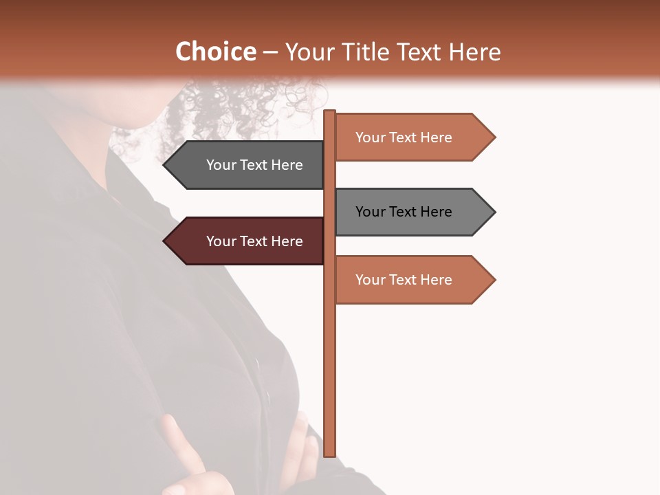 Worker Friendly Brunette PowerPoint Template