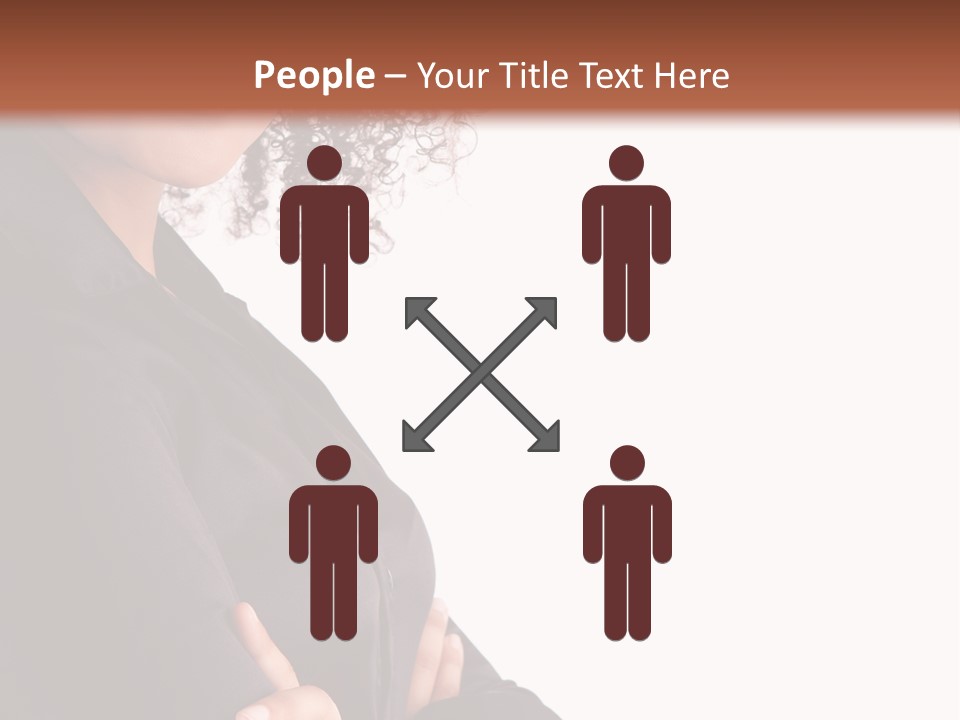 Worker Friendly Brunette PowerPoint Template
