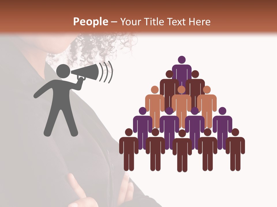 Worker Friendly Brunette PowerPoint Template