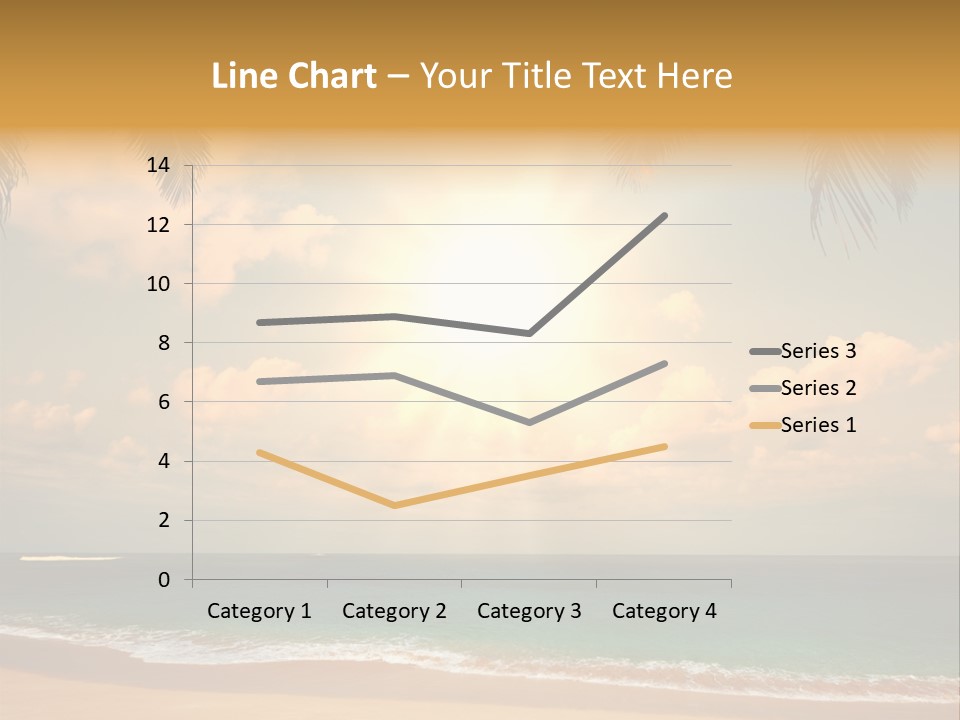 Nature Sea Sand PowerPoint Template