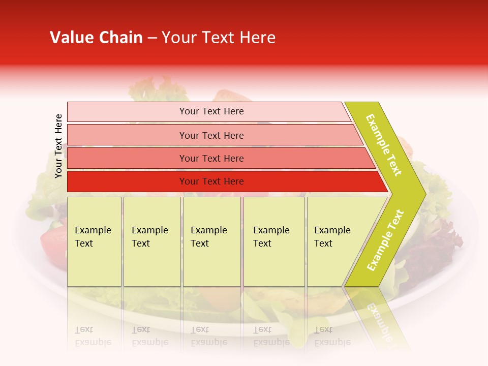 Salad Cucumbers Delicious PowerPoint Template