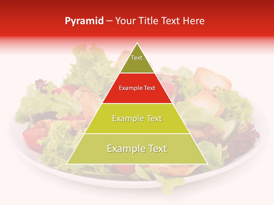 Salad Cucumbers Delicious PowerPoint Template