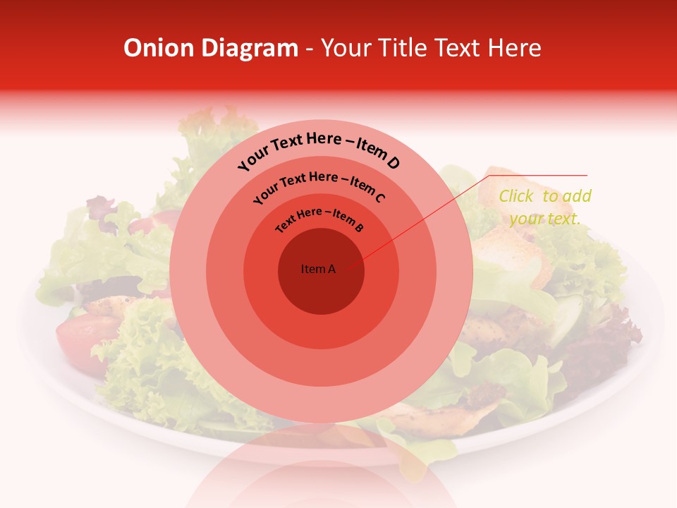 Salad Cucumbers Delicious PowerPoint Template