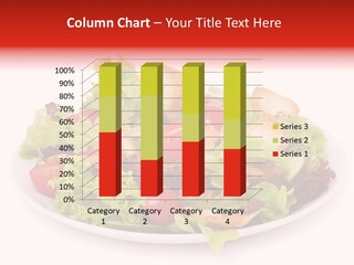 Salad Cucumbers Delicious PowerPoint Template