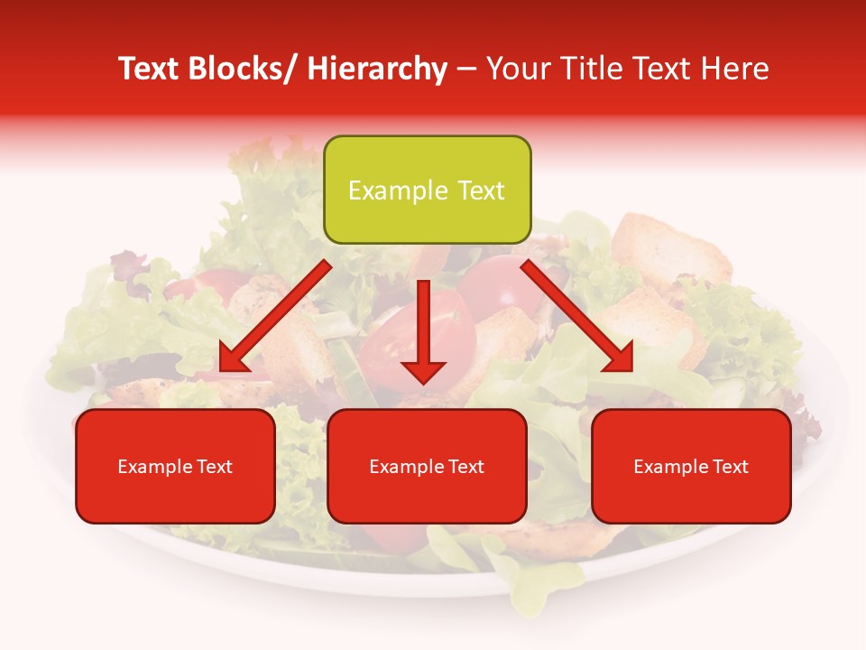 Salad Cucumbers Delicious PowerPoint Template