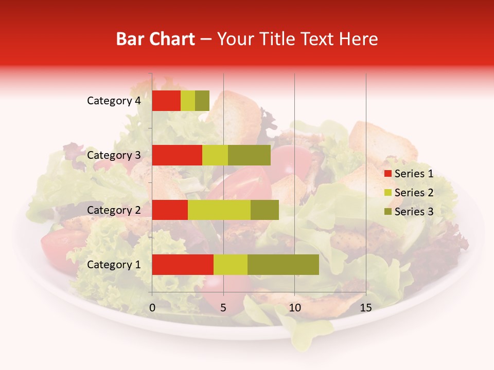 Salad Cucumbers Delicious PowerPoint Template