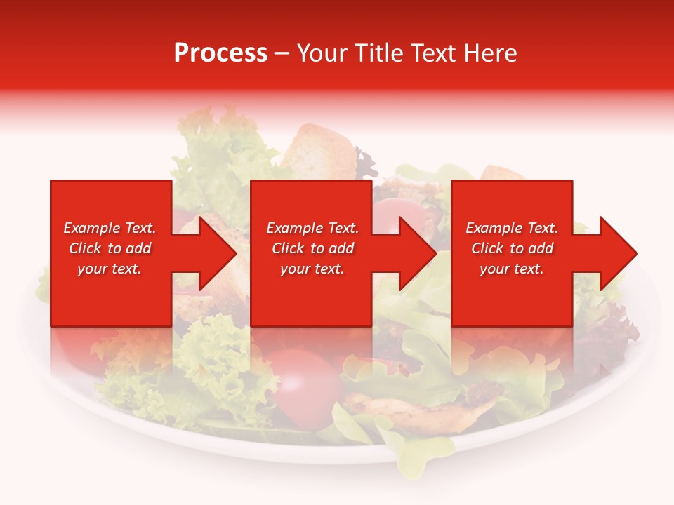 Salad Cucumbers Delicious PowerPoint Template