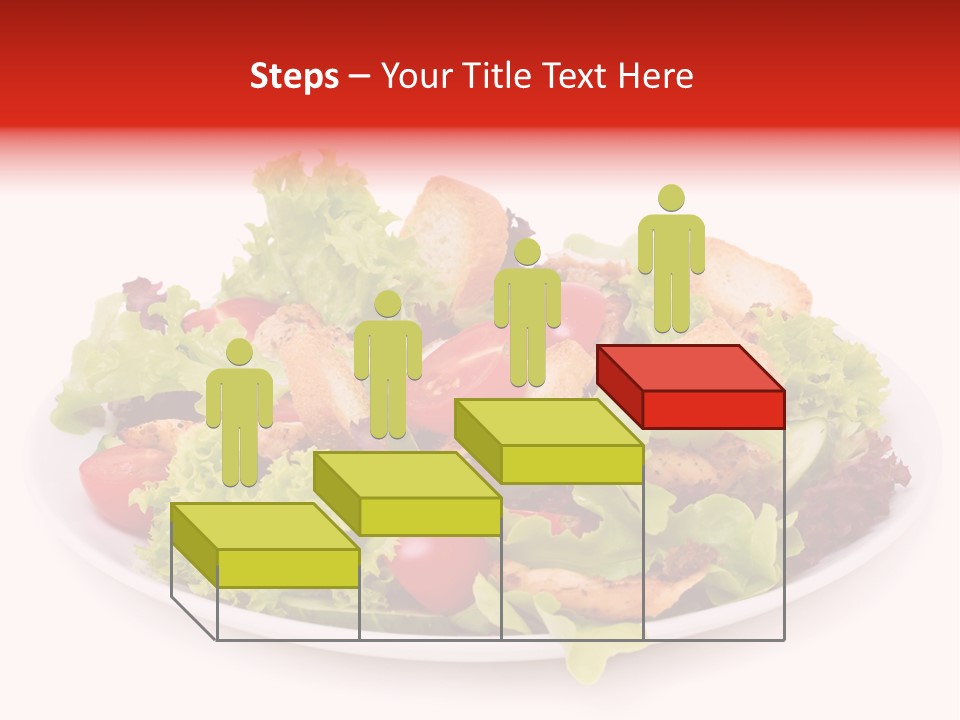 Salad Cucumbers Delicious PowerPoint Template