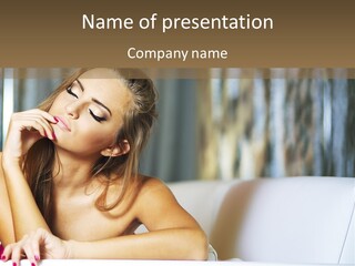 Room Facial Y PowerPoint Template
