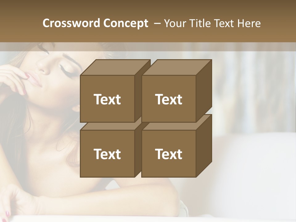 Room Facial Y PowerPoint Template