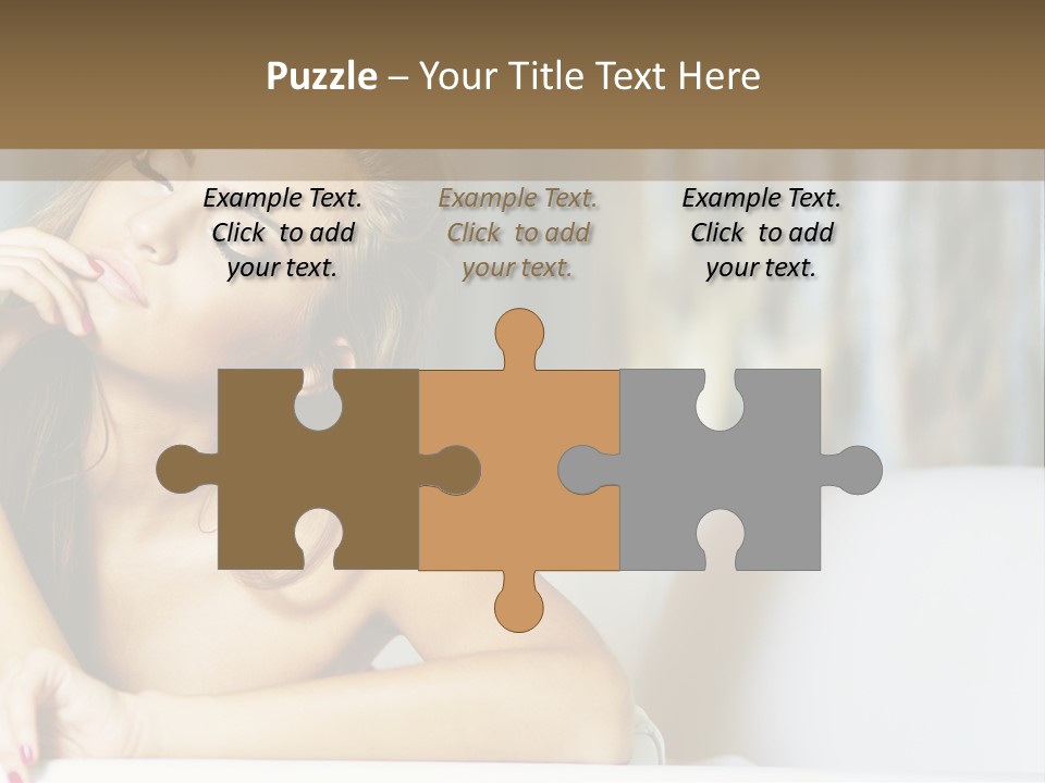 Room Facial Y PowerPoint Template