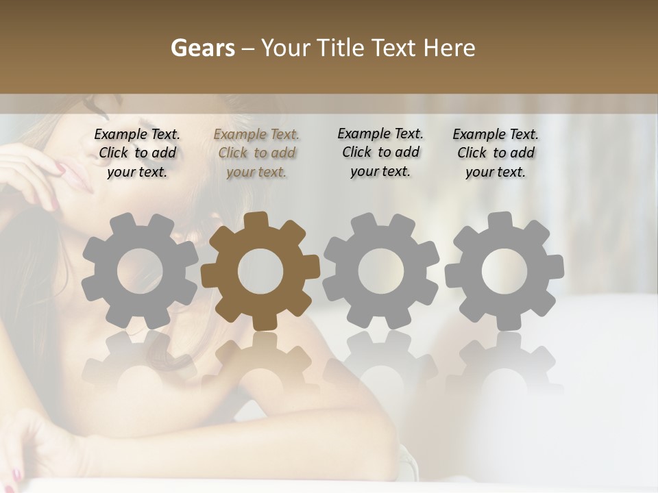 Room Facial Y PowerPoint Template
