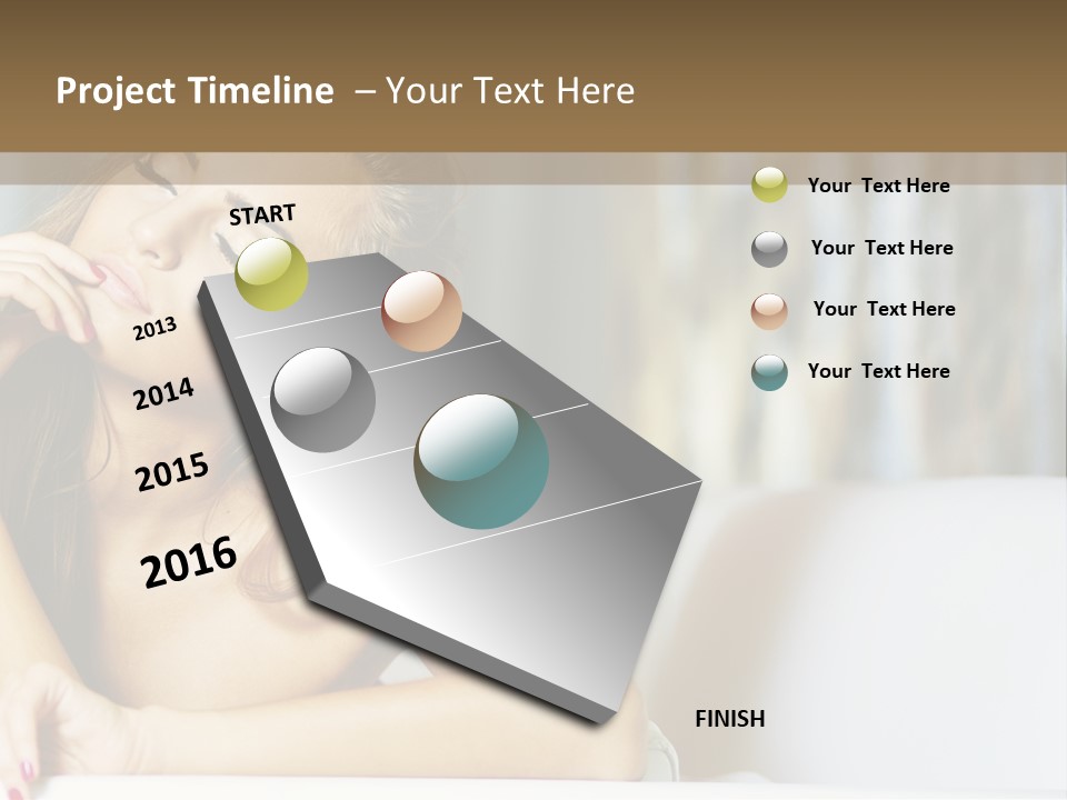 Room Facial Y PowerPoint Template