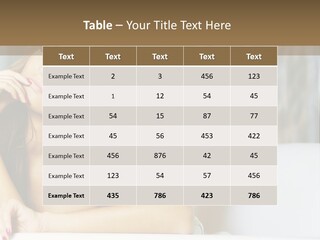 Room Facial Y PowerPoint Template