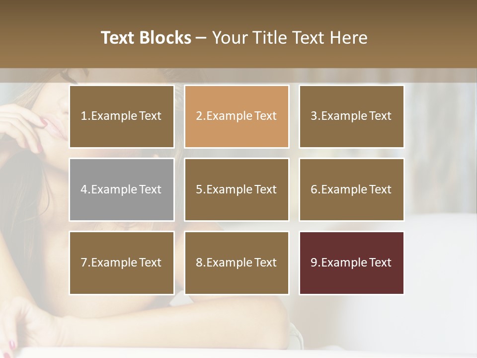 Room Facial Y PowerPoint Template