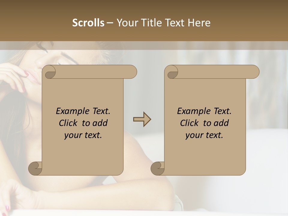 Room Facial Y PowerPoint Template