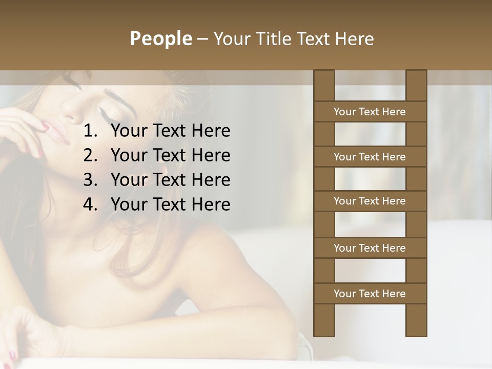 Room Facial Y PowerPoint Template