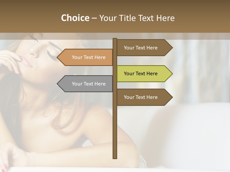 Room Facial Y PowerPoint Template